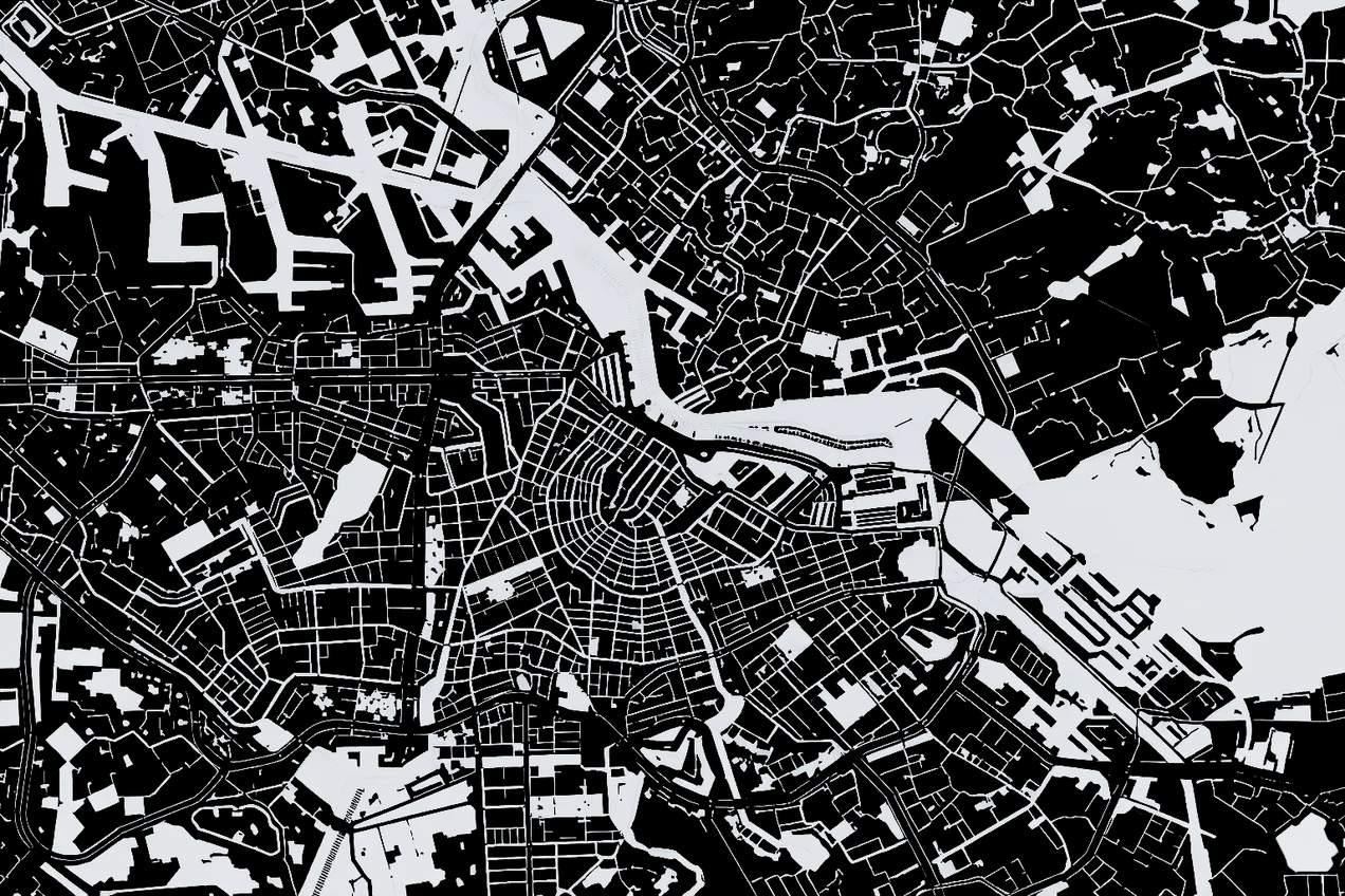 Amsterdam service area map